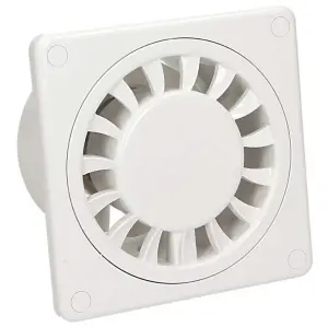 Awenta 100mm 4 Inch Silent Bathroom Extractor Fan Standard DISK Ventilator