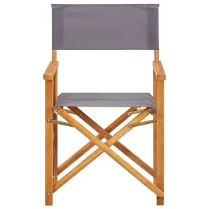 Berkfield Director's Chairs 2 pcs Solid Acacia Wood