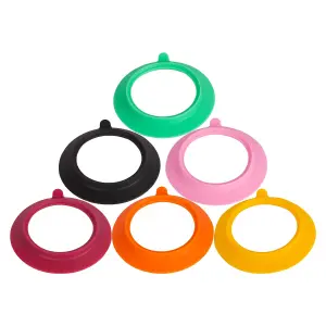 Tiny Dining - Children's Bamboo Bowl Suction Cups - 6 Colours