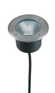 Luminosa WALK Outdoor LED Recessed Floor & Decking Steel, IP67 450lm 4000K 11x9.4cm