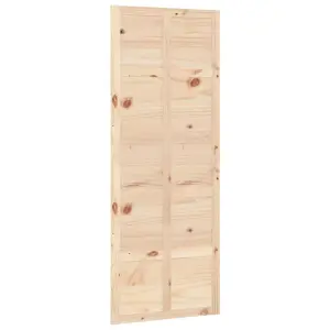 Berkfield Barn Door 80x1.8x214 cm Solid Wood Pine