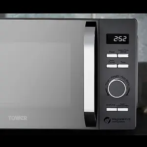 Tower Renaissance 800W 20L Digital Grey Microwave