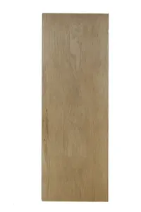 Natural Square edge Oak Furniture board, (L)0.9m (W)200mm-300mm (T)25mm