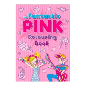 Alligator The Fantastic Colouring Book Pink (One Size)