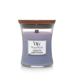 WoodWick Candle Lavender Spa Medium Hourglass