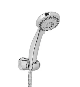 Mixer Shower Chrome Hose Set Multifunction Shower Head + 150cm Hose +Wall Bracket