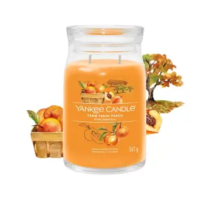 Yankee Candle Signature Large Jar Farm Fresh Peach