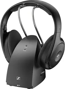 Sennheiser RS 120-W On-Ear Wireless TV Headphones - Black