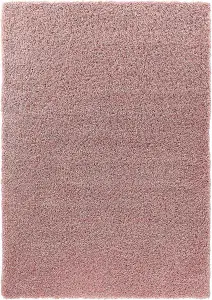 Modern Extra Large Small Soft 5cm Shaggy Non Slip Bedroom Living Room Carpet Runner Area Rug - Baby Pink 120 x 170 cm