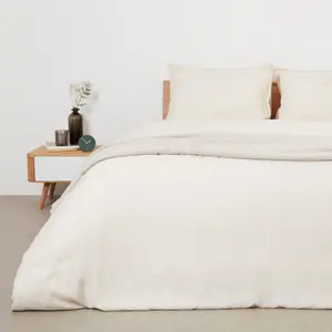 Bamboo & French Linen Complete Bedding Set Natural