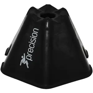 Heavy Duty Rubber Base for Hex Boundary Poles - Indoor Football Footwork Drills