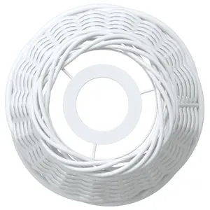 Chira Pendant Shade White / 12cm H x 15cm W x 15cm D