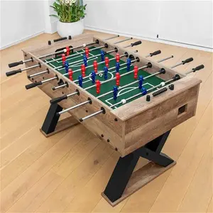 PINPOINT 4.5ft Football Table [Foosball] [Wooden] [Lightweight] [Compact & Portable Design]