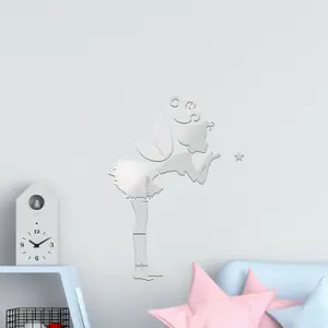 Walplus Tinker Bell Girl Mirror Sticker