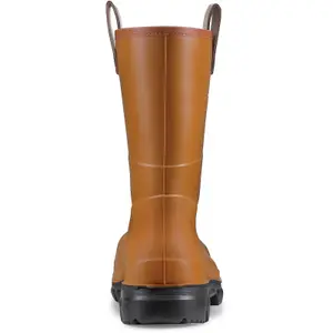 Dunlop Purofort RigPRO Full Safety Wellington Brown/Black