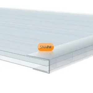 SNAPA AG224 Clear Capping strip (W)20mm