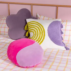 Novelty Throw Cushion Lilac