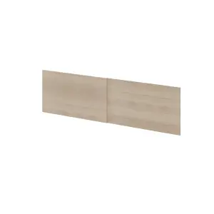 GoodHome Atomia Matt Oak effect Sliding wardrobe door (H) 560mm x (W) 987mm, Pack of 4