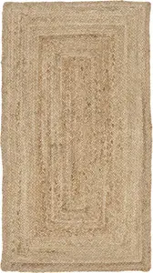 GoodHome Melua Natural Reversible Small Rug, (L)110cm x (W)60cm