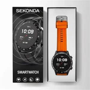 Sekonda Active Orange Silicone Strap Smart Watch