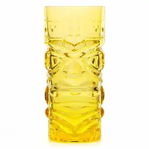 Bar Bespoke Coloured Tiki Highball Glass - Set of 4