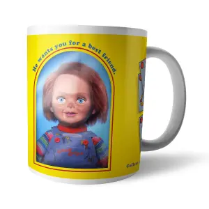 Official Chucky Good Guys Retro Mug 100% Ceramic, Dishwasher Safe