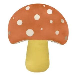 little furn. Mushroom Kids Novelty Polyester Filled Cushion