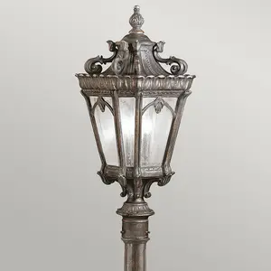 Elstead Tournai 1 Light Medium Outdoor Post Lantern Londonderry IP44, E27