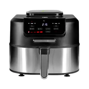 Tower T17131 Vortx 5 in 1 Air Fryer and Grill with Crisper, 5.6L, Black