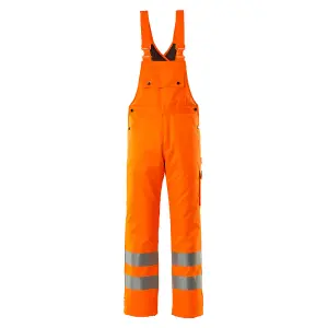 Mascot Safe Arctic Lech Winter Bib & Brace (Hi-Vis Orange)  (Small) ( 30.5)