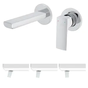 Hommix Rubineta Modena-1F Concealed Bathroom Tap