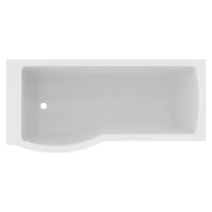 Ideal Standard Tempo Arc White P-shaped Left-handed Showerbath Shower bath (L)169.5cm (W)79.5cm