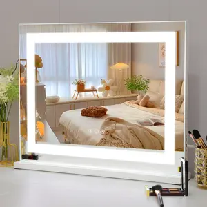 Prestano Rectangle LED Metal Mirror