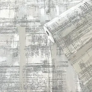 Lustre Collection Metallic Abstract Wallpaper Roll