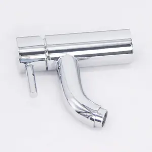 Rinse Bathrooms Designer Solid Brass Bathroom Chrome Finish Mini Mono Basin Mixer Tap Sink Lever Action