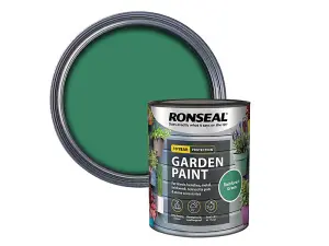 Ronseal 39438 Garden Paint Rainforest Green 750ml RSLGPRG750