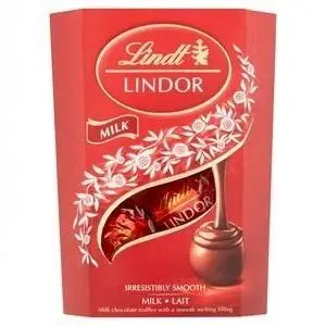 Lindt Lindor Milk Chocolate Truffles Box 37G