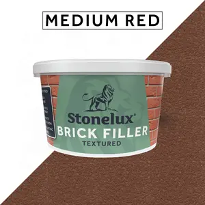 Stonelux Brick Repair Filler 1.4kg Medium Red Filler Brick Effect Filler