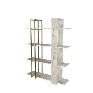 Decorotika Onno 4-Tier Modern Bookcase Bookshelf Shelving Unit