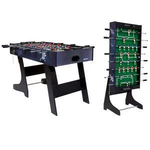 Charles Bentley Premium 4ft Football Table Folding Games Table Foosball Sports