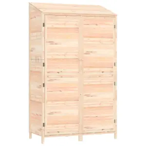 Berkfield Garden Shed 102x52x174.5 cm Solid Wood Fir