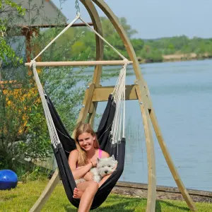 Atlas Wooden Hammock Chair Stand