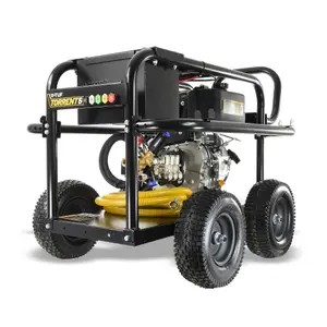 V-TUF TORRENT 5 3000psi, 200bar, 15L/min Industrial 10HP Diesel Pressure Washer - (Electric Key Start)