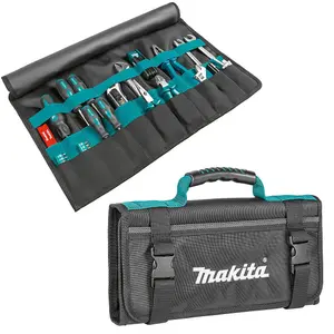 Makita E-15506 Tool Wrap with Handle & Front Pocket  Blue Tool Roll Strap System