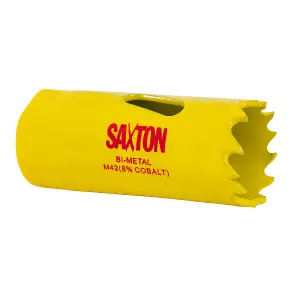 Saxton HSS Hole Saw M42 Bi-Metal 8% Cobalt Heavy Duty (14mm - 230mm) - 29mm (1.1/8")