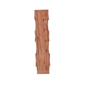 Expanding Garden Trellis, Tan, 180 x 30cm (6ft x 1ft) Pack of 5