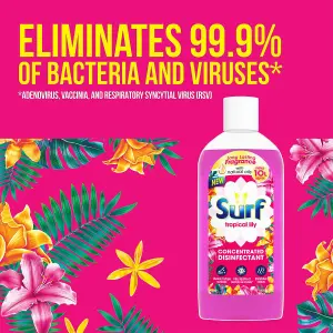 Surf Concentrated Disinfectant Tropical Lily Multi-Purpose Cleaner, 240ml, 6pk