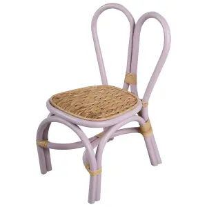 Rattan Kids Chair Violet DESIMI