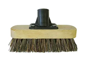 Faithfull - Deck Scrub Broom Head 175mm (7in) Threaded Socket