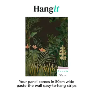 Art For the Home Floral Jungle Green Print To Order Fixed Size Mural